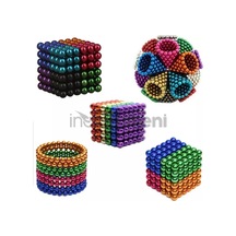 Renkli 216 Adet Mıknatıs Neube Mıknatıs 5mm Neodyum Çok Renkli