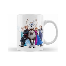 Disney Frozen Elsa Kristoff Olaf Anna Kupa Bardak Porselen Karışık