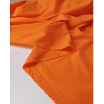 Turuncu Renkte Pamuklu Kumaş En 150 Cm X Boy 250 Cm -10332 Turuncu