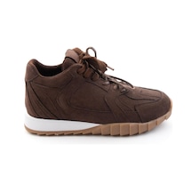 Bambi Kahve Süet Kadın Sneaker K01791073272