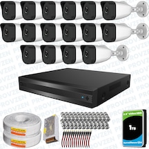 Provzen Rv Hilook 16 Kameralı Full Hd Geniş Açı Güvenlik Kamerası