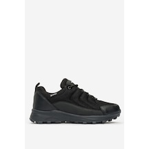 Pierre Cardin Erkek Kalın Taban Bağcıklı Comfort Sneaker Pc 023 Yukanay Siyah Siyah
