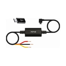 Mufunye 70mai Up02 Park Gözlem Kablosu Seti Anahtar Micro + Type-c Adaptör - 24 Saatli Oto Güvenlik Kaydı İçin 5v2.4a Düşük Gerilim Koruma