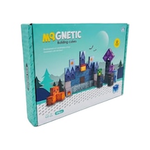 Kzl Manyetik Blok Yapı Küpleri Seti 2x2x2 Cm 64 Parça Ch1392