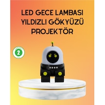Taşınabilir Lityum Bataryalı Led Gece Lambası Ve Projektör - Karışık