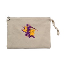 Kobe Bryant Silhouette Krem Clutch Astarlı Cüzdan / El Çantası Krem