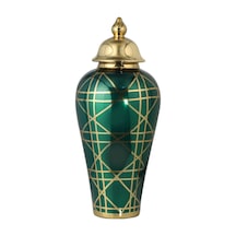Vitale AK.WLT0639 Shine Vazo 15 x 30 x 66 CM Yeşil