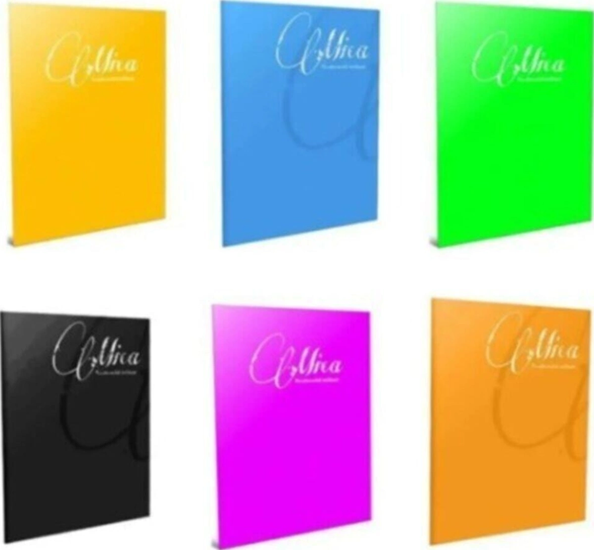 Mica Tel Dikişli Plastik Kapak A4 Defter 60 Yaprak Kareli