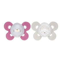 Chicco Physioforma Comfort Silikon Emzik 16-36 Ay 2'li 00074935410000_MULTI_3 Pembe