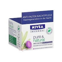 Nivea Visage Pure Natural Kırışık Karşıtı Gece Krem 50 ML