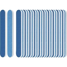 Mini Köpük Pano, Çift Taraflı Tırnak Törpüsü, 220/320 Tanecik, 8,9 Cm U X 12,7 Cm G, Mavi, 50 Adet 50 x 22