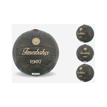 1907 Nostalji Futbol Topu Dekoratif Vintage Taraftar Kahverengi
