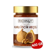 Cevizli Kuru İncir Reçeli Katkı, Koruyucu, Renklendirici İçermez