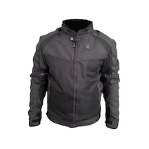 Kaly X Speed X-evo Fileli Yazlık Motosiklet Montu Siyah