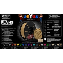 Generic Pla Hs Hyper Speed Filament Sütlü Kahve 1.75 Mm 1000 Gr