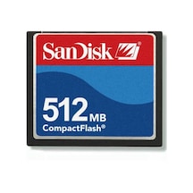 Sandisk CF Compact 512 MB Flash Hafıza Kartı