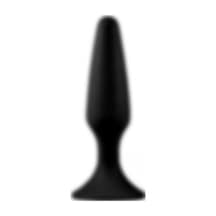 Red Fox Silicone Anal Plug S 11.5 Cm Siyah