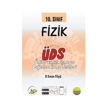 Pano Yayınları 10. Sınıf Fizik Ünite Değerlendirme Sınavı 8 Sına