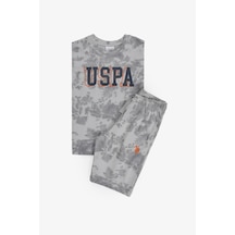 U.S. Polo Assn. Erkek Çocuk Gri Pijama Takım 50326619-vr024