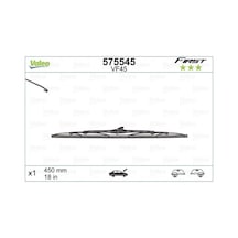 Val-575545 Silecek Süpürgesi 450mm Uyumlu Normal Tip First Üni