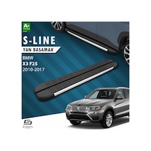 S-dizayn Bmw X3 F25 S-line Aluminyum Yan Basamak 193 Cm 2010-2017 A+ Kalite