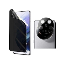 Xiaomi Mi 14 Ultra Kavisli Hayalet Nano Ekran Koruyucu + Kamera Lens Koruyucu