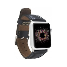 Bouletta Apple Watch Uyumlu Deri Kordon 42-44-45Mm Rst1 Siyah