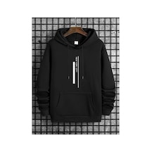 Medinenur New York City Kapüşonlu Sweatshırt Siyah
