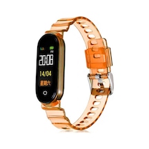Xiaomi Mi Band 6 Krd-27 Uyumlu Nvth Kordon-turuncu