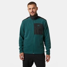 Helly Hansen Block Fullzip Polar Mont Erkek Polar-31182 Koyu Yeşil