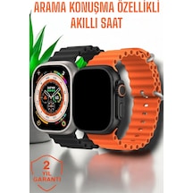 Mey İthalat Suya Ve Toza Dayanıklı 45 Mm Akıllı Saat Bildirim Ve Cevapsız Çağrı Görüntüleme
