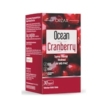 Orzax Ocean Cranberry 30 Kapsül