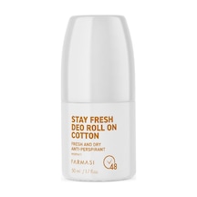Farmasi Stay Fresh And Dry Cotton Kadın Roll On Deodorant 50 ML