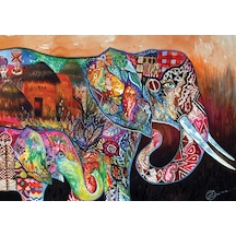 Ks Games African Patchwork 1000 Parça Puzzle