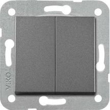 Viko 92605402 NovellaTrenda Füme Komütatör Düğme Mekanizma Har