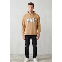 Mavi Erkek Sweatshirt Açık Krem