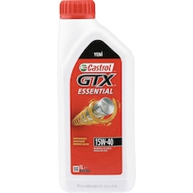 2 Adet Castrol Gtx Esential 15w-40 Motor Yağı 1l
