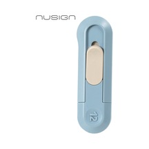 Nusıgn Mini Kesici Bıçak Otomatik Geri Çekmeli Güvenli Maket Bıçağı Mavi