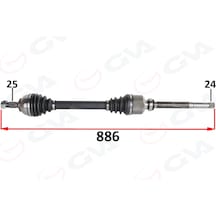 Komple Aks Ön Sağ Psa 301 1.6 Hdı 100 Ps Euro 6 18-