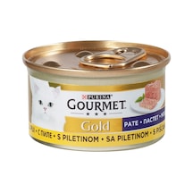 Purına Gourmet Gold Yaş Kedi Maması 85 G Tavuklu Yetişkin Kedi Konservesi 8'li Avantaj Paketi - Tarı