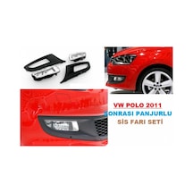 Volkswagen Polo Sis Farı Seti Çerçeveli Oem Tip 2009-2015 Çiftduy