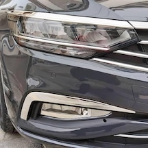 Volkswagen Passat B8 2019-2020 Krom Sis Far Çerçevesi