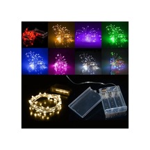 10 Mt 100 Ledli Eklenebilir İp Led Yılbaşı Süs Beyaz