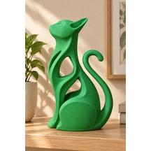 Modern Kedi Figürlü Dekoratif Biblo 57413761