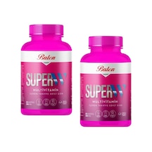 Balen Süper-W Multivitamin Kapsül 585 Mg 2 x 60 Kapsül