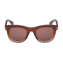 Zegna Ez0269 50e Erkek Güneş Gözlüğü Kahverengi