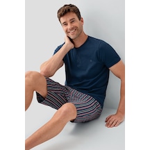 Arnetta Erkek Lacivert Pijama Takımı Ar3681-s-v1 Lacivert