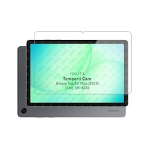 Samsung Galaxy Tab A11 + Plus 11 İnç Uyumlu Temperli Ekran Koruyucu Kırılmaz Cam X230nzaptur 11