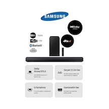 Q-symphony, Maksimum Akustik Etki Q Serisi Dolby Atmos Ve Dts:x Özellikli 360waat Premium Soundbar-125441
