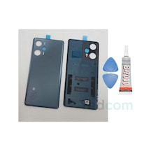 Xiaomi Redmi Note 12 Turbo Yeşil Arka Cam Batarya Pil Kapağı Telefon Arka Kapak Yapışkan Beraber